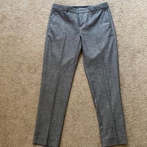 Black ankle length pants